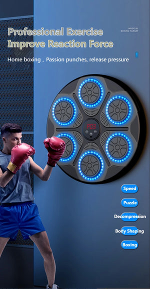 NUEVA MAQUINA DE BOXEO CON BLUETOOTH PARA MUSICA