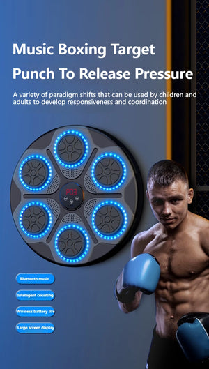 NUEVA MAQUINA DE BOXEO CON BLUETOOTH PARA MUSICA